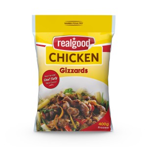REAL GOOD CHICKN GIZZARDS 400GR