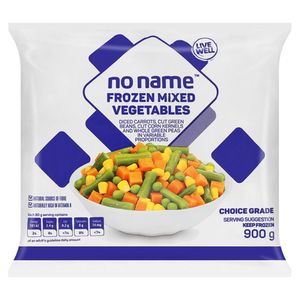 NO NAME MIXED VEGTABLES 900GR