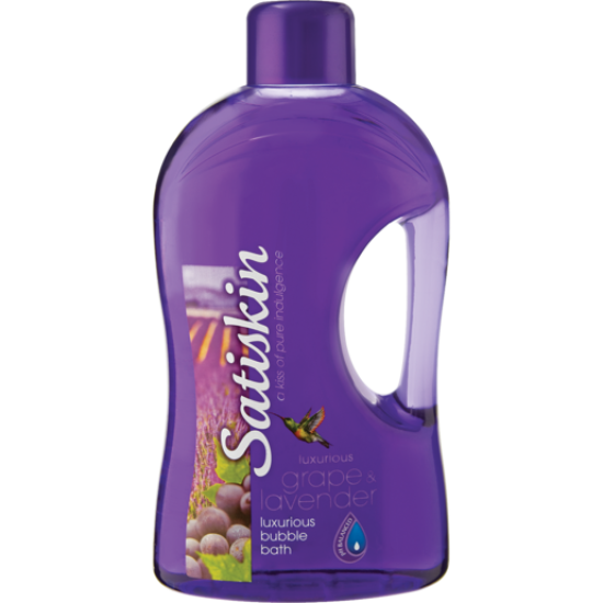 SATISKIN BUBBLE BATH GRAPE&LAVEN 2L