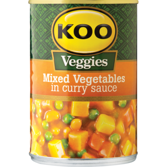 KOO MIXED VEGETABLE CURRY 420GR