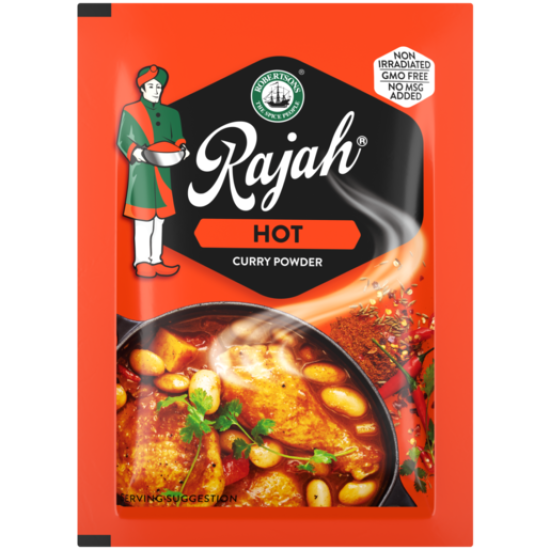 RAJAH CURRY POWDER HOT 7GR