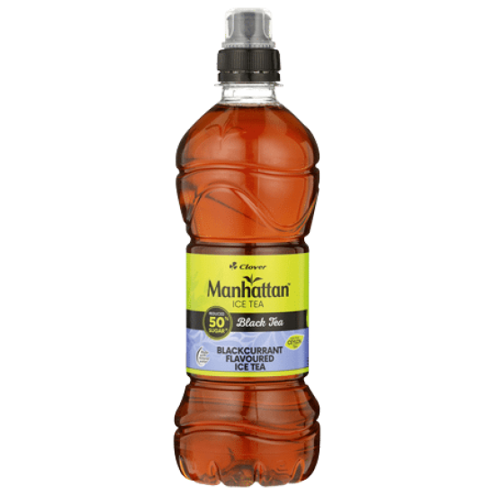 MANHATTAN ICE TEA BLACKCURRANT 500ML