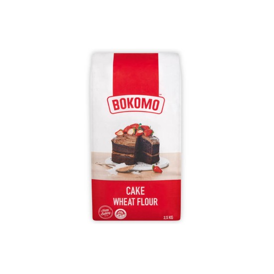 BOKOMO CAKE WHEAT FLOUR 2.5KG