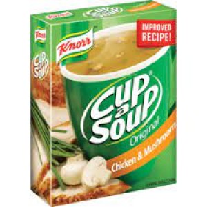 KNORR CUP A SOUP CHICKEN&MUSHROOM 4EA