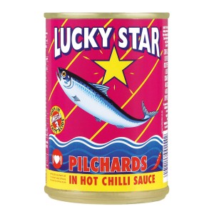 LUCKY STAR PILCHARDS IN CHILLI 400GR