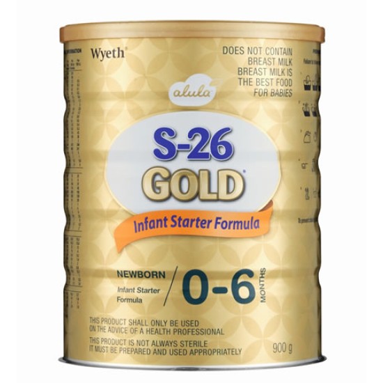 S-26 INFANT FORMULA GOLD1 900GR