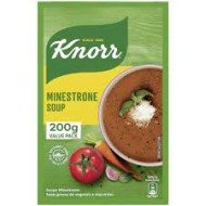 KNORR DEHYDRATED SOUP MINESTRONE 200GR