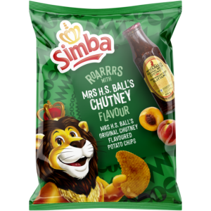 SIMBA P/CHIPS MRS BALLS CHUTNEY 4X25GR