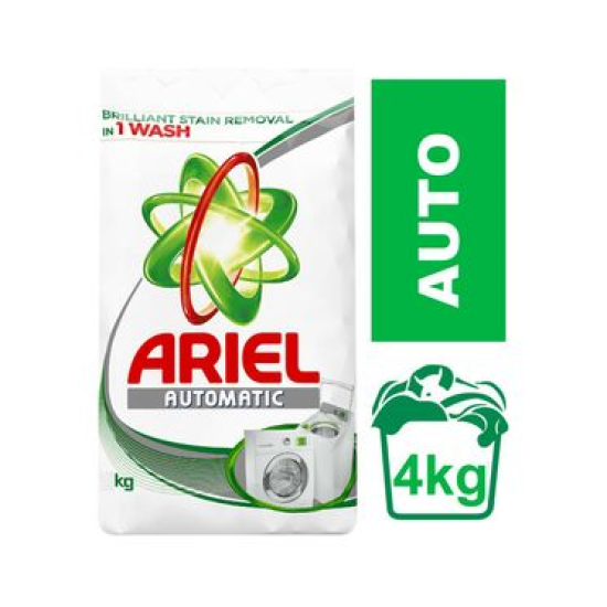 ARIEL L/DETER WASHING POWDER MACHINE 4KG ARIEL L/DETER WASHING POWDER MACHINE 4KG