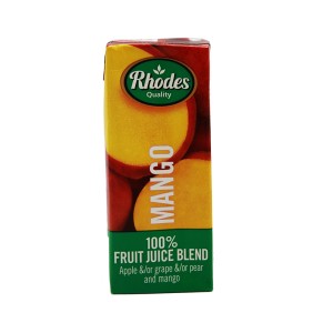 RHODES 100% FRUIT JUICE BLND MANGO 200ML