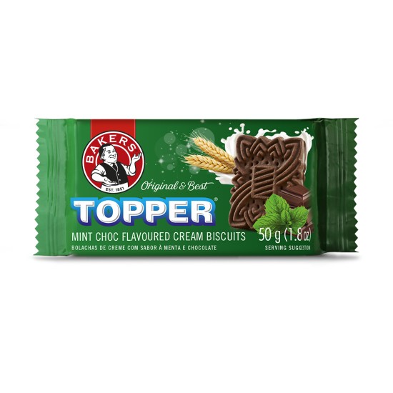 BAKERS TOPPER CHOC MINT 50GR