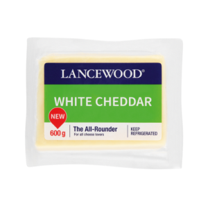 LANCEWOOD CHEESE WHITE CHEDDAR 600GR