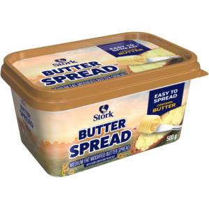 STORK CHILLED MOD BUTTER SPREAD TUB 500G