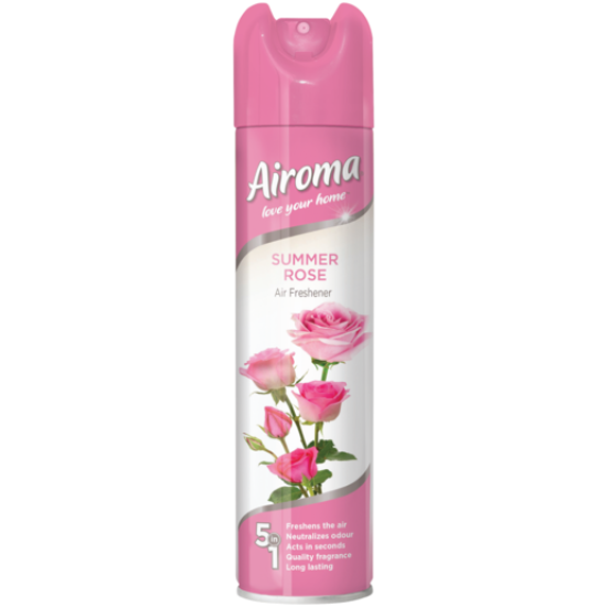 AIROMA AEROSOL SUMMER ROSE 210ML